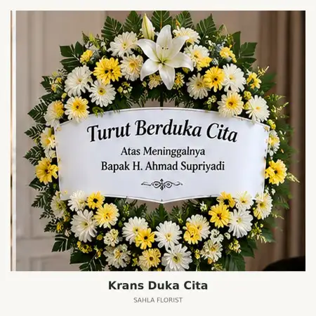 Krans Bunga Duka Kulon Progo